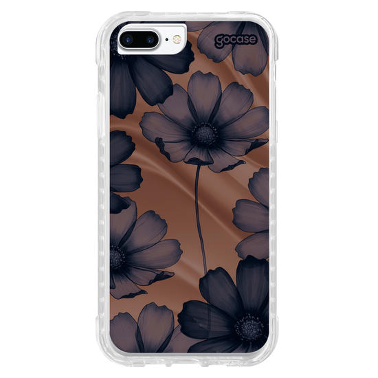 Capinha para celular  Aesthetic Dark Flowers