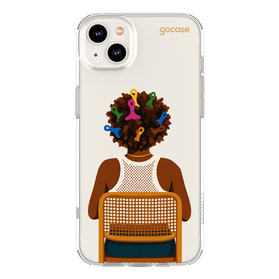 Capinha para celular  Afro Hair