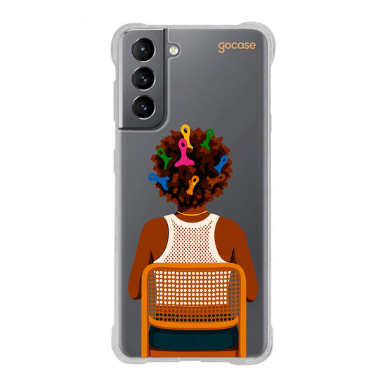 Capinha para celular  Afro Hair Capinha para celular  Afro Hair