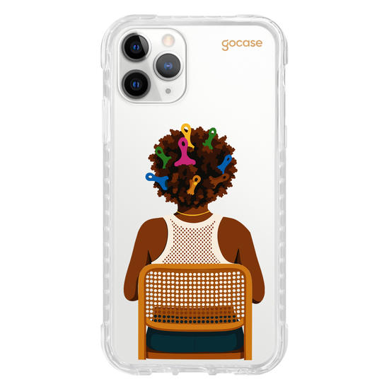 Capinha para celular  Afro Hair