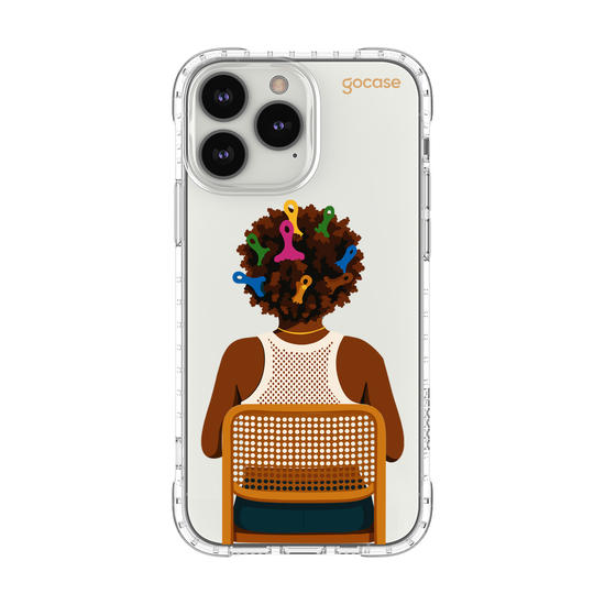 Capinha para celular  Afro Hair