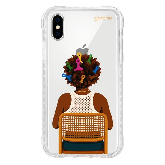 Capinha para celular  Afro Hair