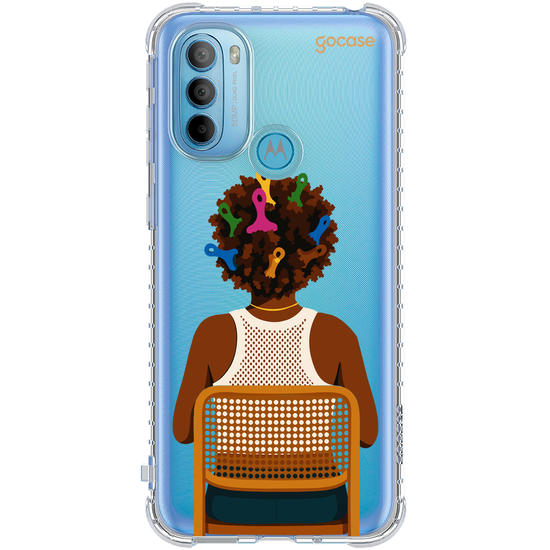 Capinha para celular  Afro Hair
