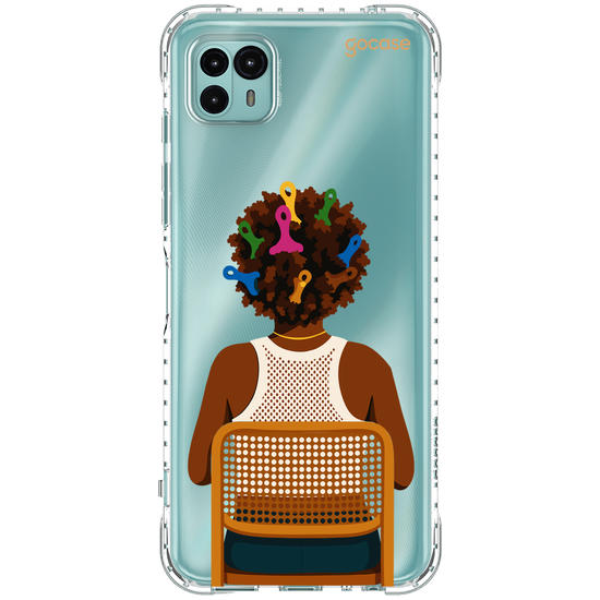 Capinha para celular  Afro Hair
