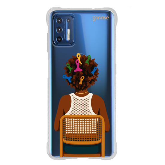 Capinha para celular  Afro Hair