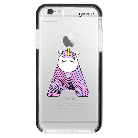 Capinha para celular  Inicial Unicórnio