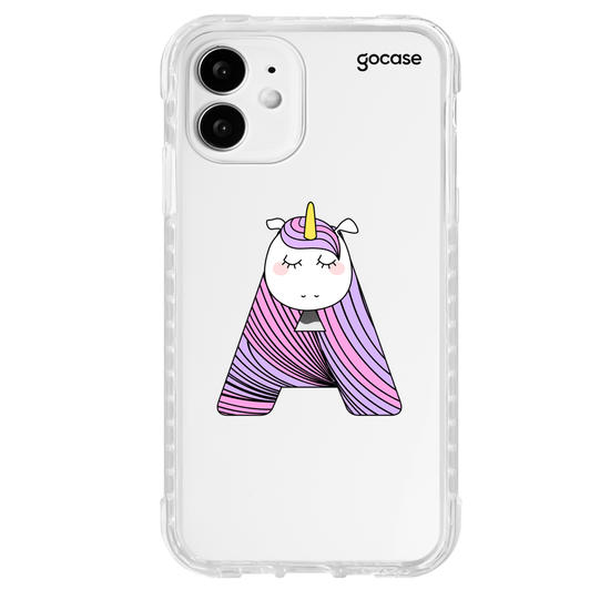 Capinha para celular  Inicial Unicórnio