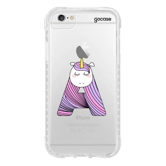 Capinha para celular  Inicial Unicórnio