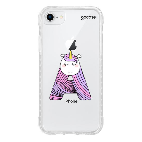 Capinha para celular  Inicial Unicórnio