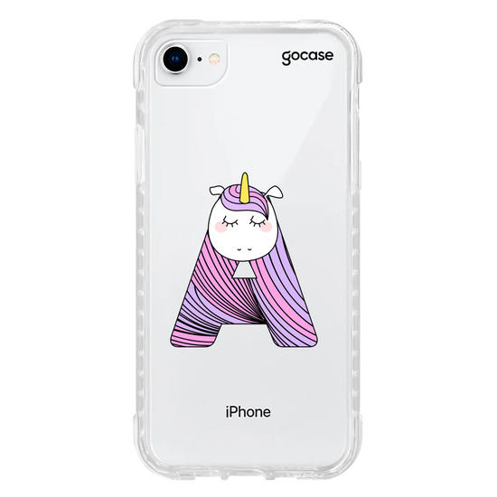 Capinha para celular  Inicial Unicórnio