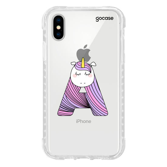 Capinha para celular  Inicial Unicórnio