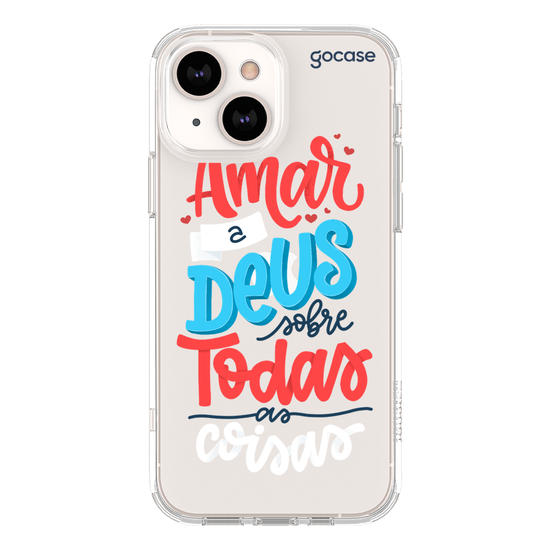 Capinha para celular Amar a Deus