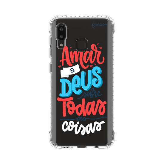 Capinha para celular Amar a Deus