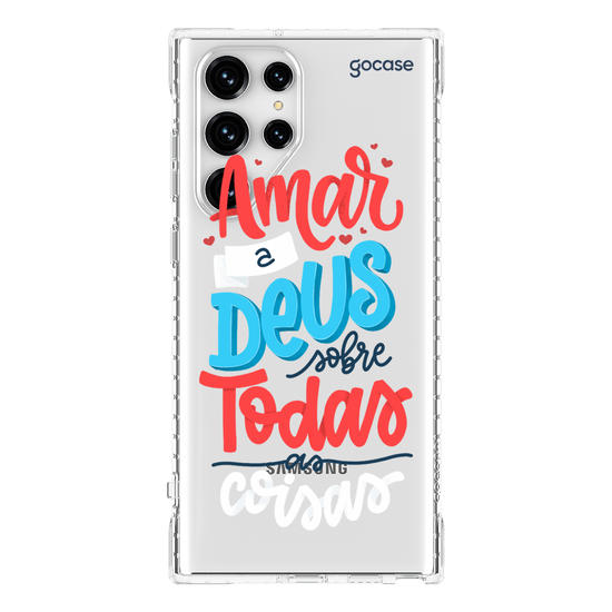 Capinha para celular Amar a Deus