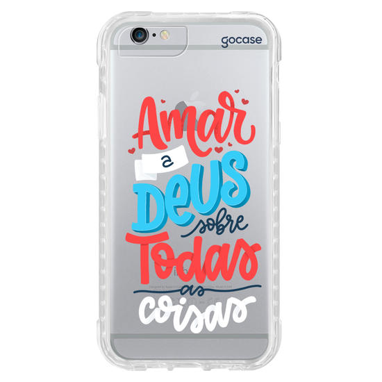 Capinha para celular Amar a Deus