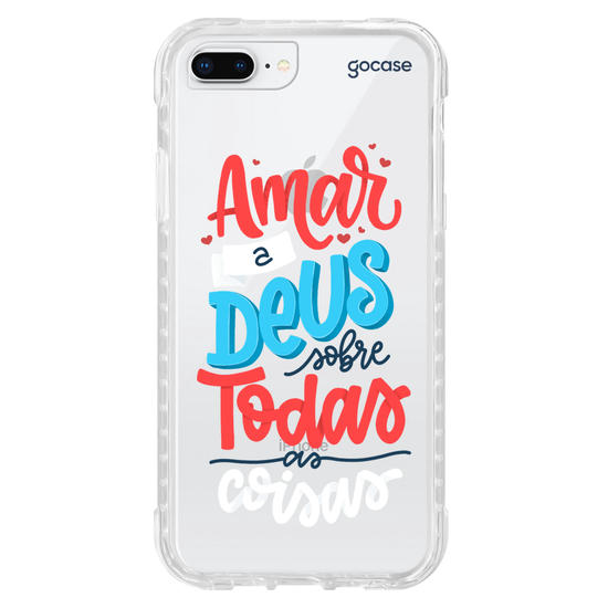 Capinha para celular Amar a Deus