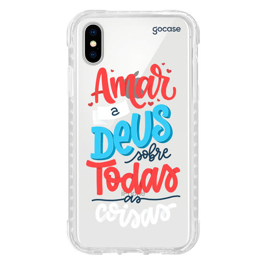Capinha para celular Amar a Deus