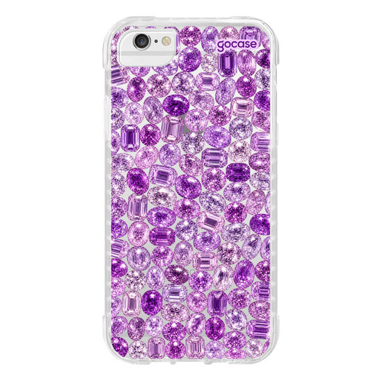 Capinha para celular  Ametista Glow