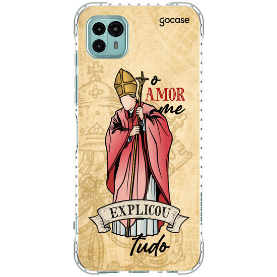 Capinha para celular Amor de Deus