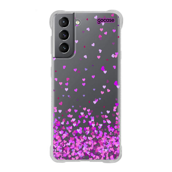 Capinha para celular Amor Roxo No Custom
