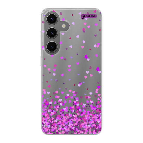 Purple Love in Custom Phone Case