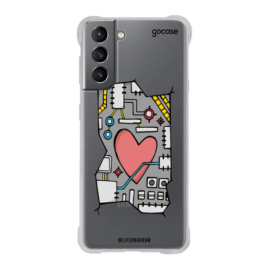 Capinha para celular Amor Inside