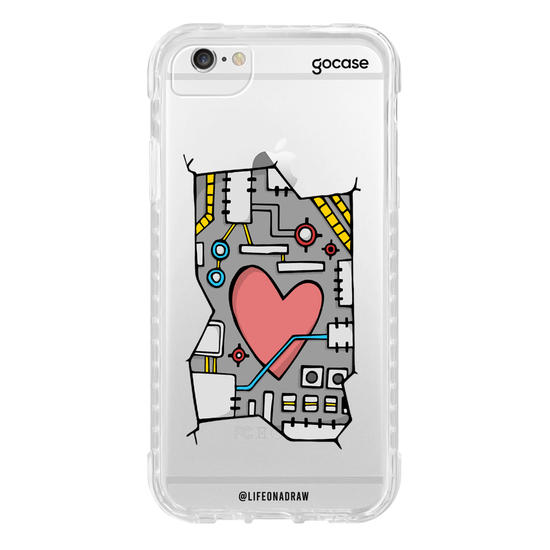 Capinha para celular Amor Inside