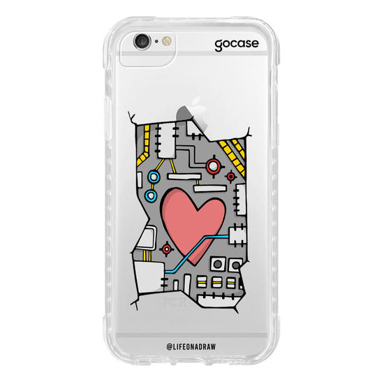 Capinha para celular Amor Inside