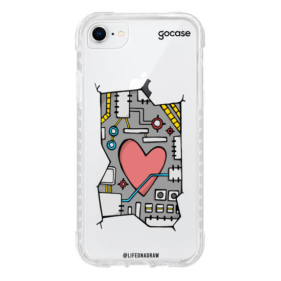Capinha para celular Amor Inside