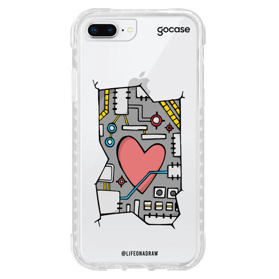 Capinha para celular Amor Inside