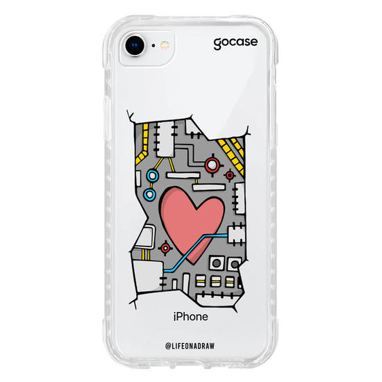 Capinha para celular Amor Inside