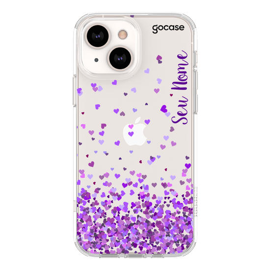 Capinha para celular Amor Roxo