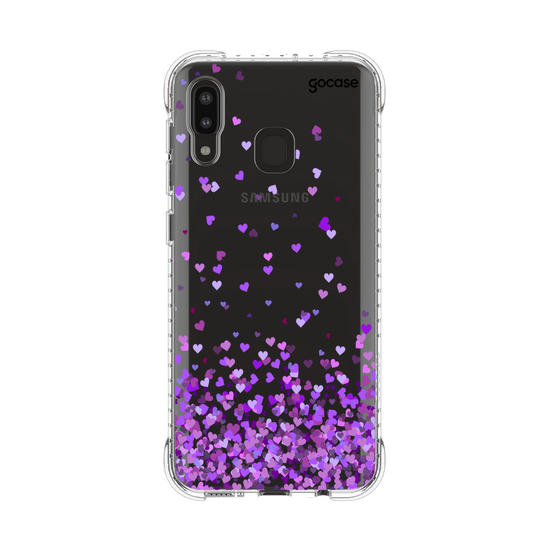Capinha para celular Amor Roxo