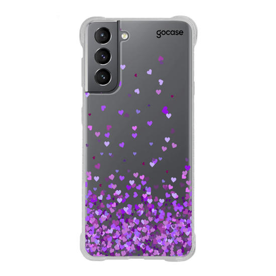 Capinha para celular Amor Roxo
