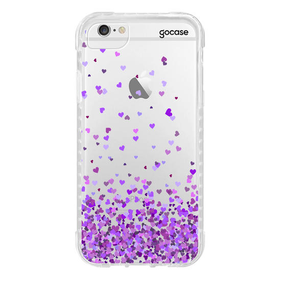 Capinha para celular Amor Roxo