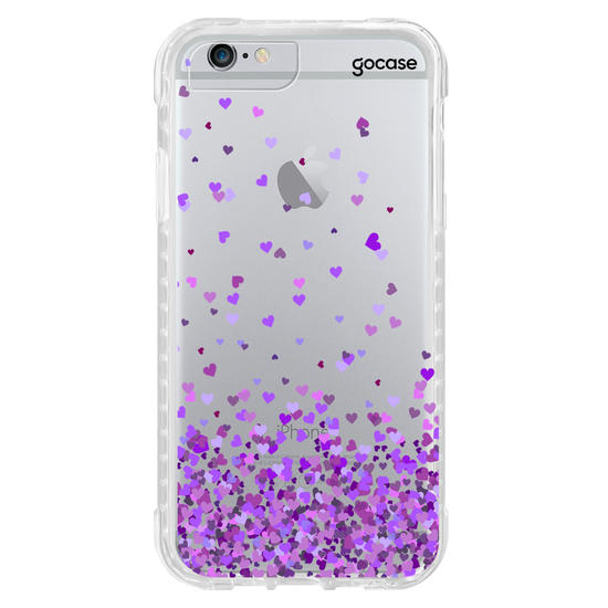 Capinha para celular Amor Roxo