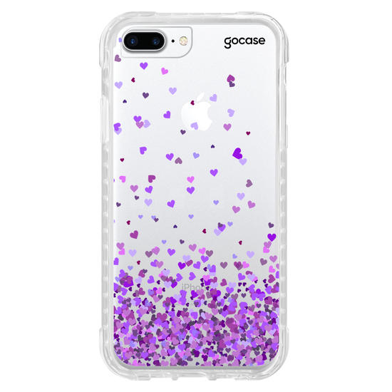 Capinha para celular Amor Roxo