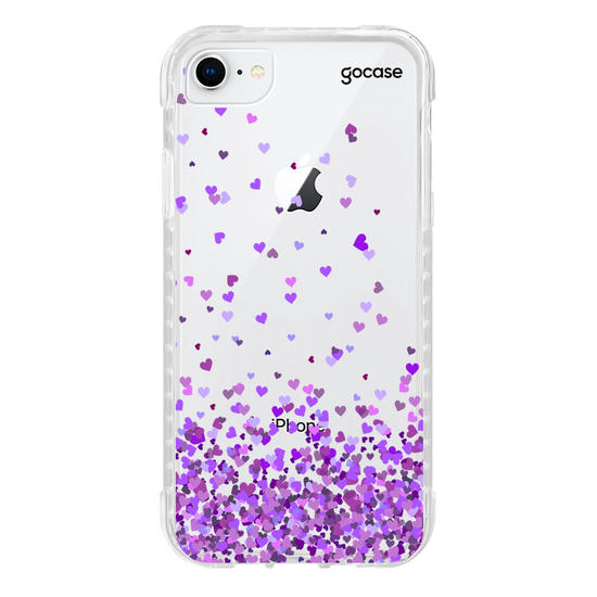 Capinha para celular Amor Roxo