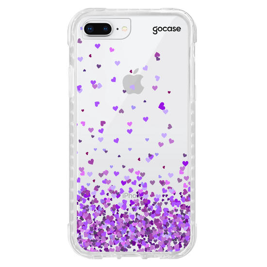 Capinha para celular Amor Roxo