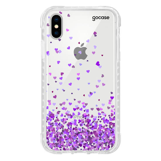 Capinha para celular Amor Roxo