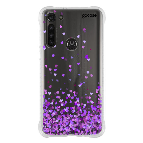 Capinha para celular Amor Roxo