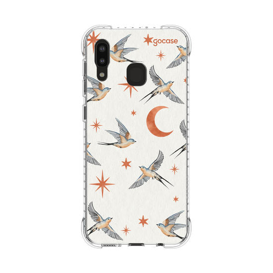 Capinha para celular  Andorinhas Místicas