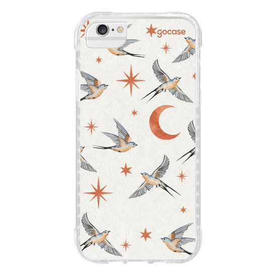 Capinha para celular  Andorinhas Místicas