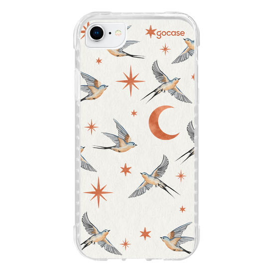 Capinha para celular  Andorinhas Místicas