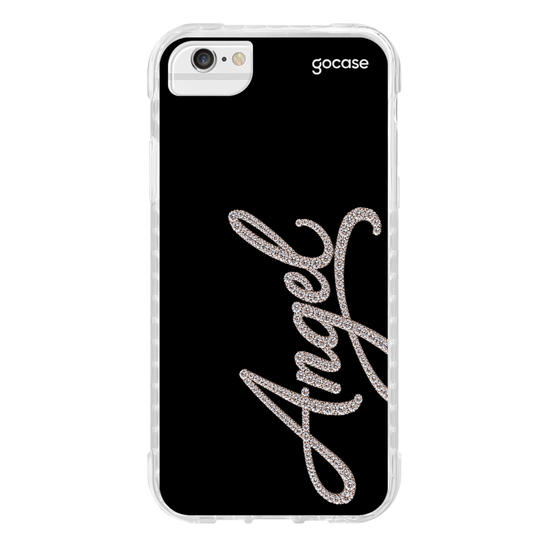 Capinha para celular  Angel Efeito Cravejado