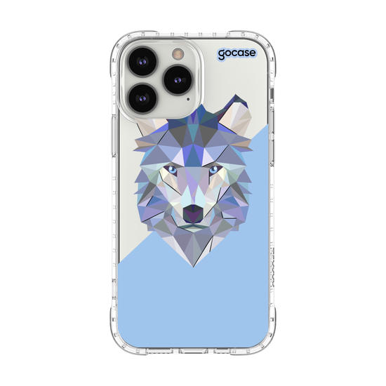 Capinha para celular Animal Geométrico - Lobo