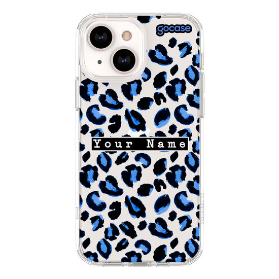 Animal Print - Blue Phone Case