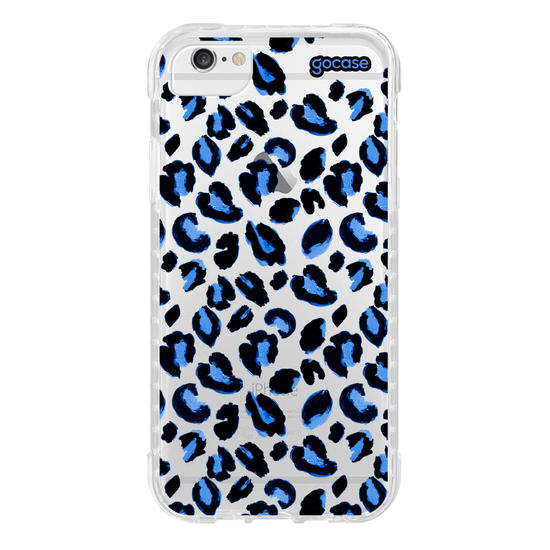 Capinha para celular Animal Print - Azul