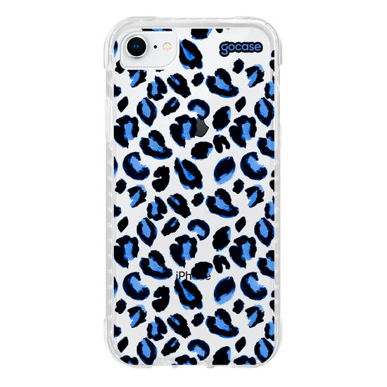 Capinha para celular Animal Print - Azul