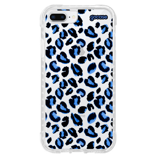 Capinha para celular Animal Print - Azul